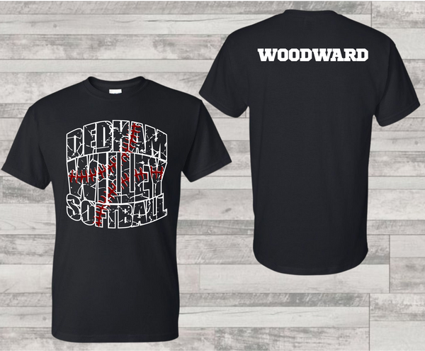 Dedham Willey Softball {Tank or Tee}