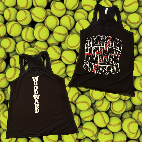 Dedham Willey Softball {Tank or Tee}