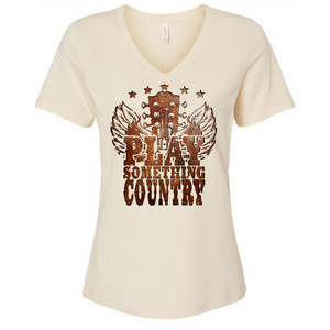 Play something Country Relaxed Fit Vneck