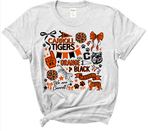 Carroll Tiger - Spirit Blitz {Toddler - Youth - Adult}