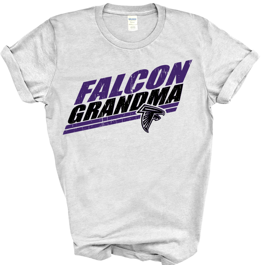 Falcon Grandma Tee {Distress}