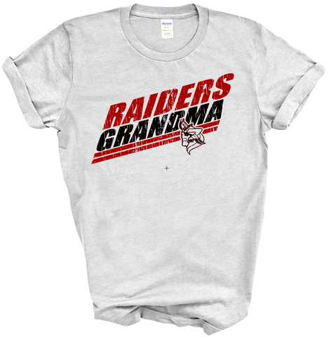 Raider Grandma Tee {Distress}