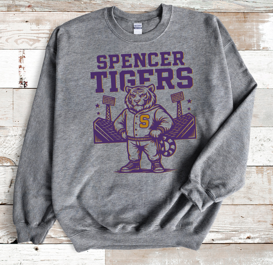 Spencer Tigers {Football Stands} Crew. Toddler. Youth. Adult.