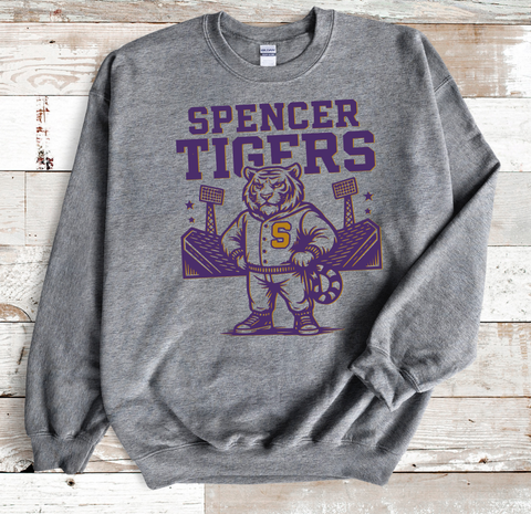 Spencer Tigers {Football Stands} Crew. Toddler. Youth. Adult.