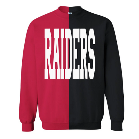 Raiders {Color Block} Red & Black