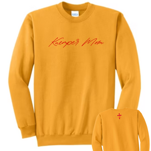 Kuemper Mom or Grandma {GOLD} Crew Sweatshirt
