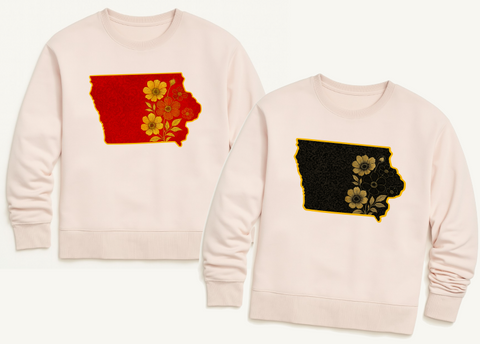Iowa Floral Design - Sweat Cream Crew