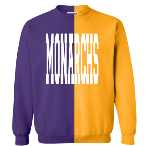 Monarchs {Color Block} Purple and Gold