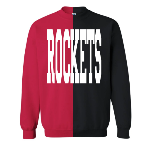 Rockets {Color Block} Red & Black