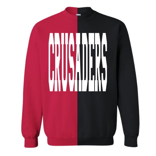 Crusader {Color Block} Red & Black