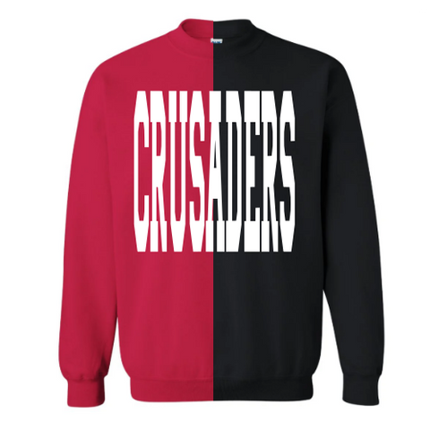 Crusader {Color Block} Red & Black