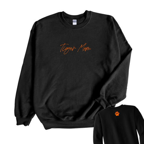 Tiger Mom or Grandma Crew Sweatshirt