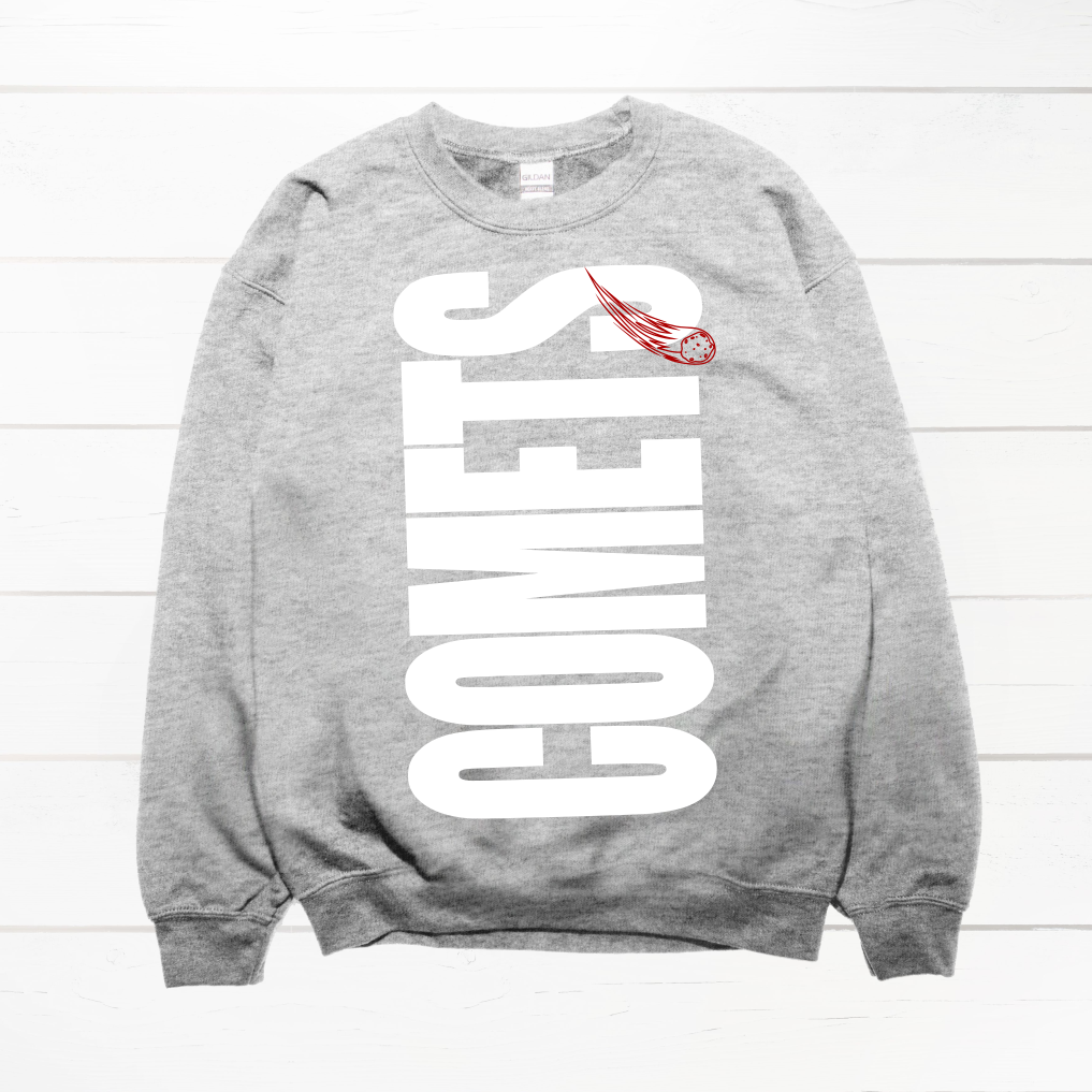 Comet {Vertical} Crew Sweatshirt