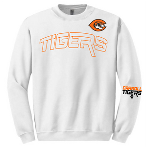 Tigers {White} Crew - Youth & Adult