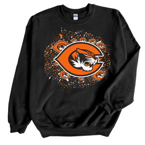 Tiger Chaos Crew Sweatshirt {BLACK}