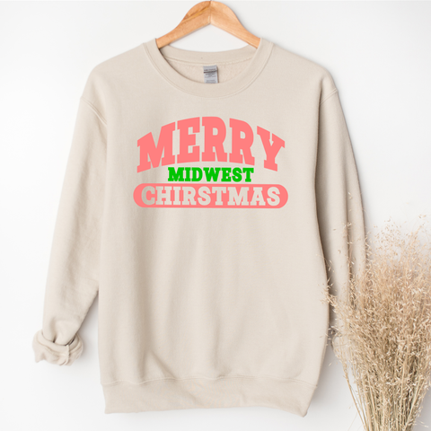 Midwest Christmas Crew Sweatshirt
