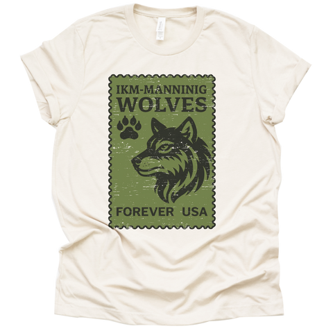 IKM-MANNING Wolves Stamp Shirt