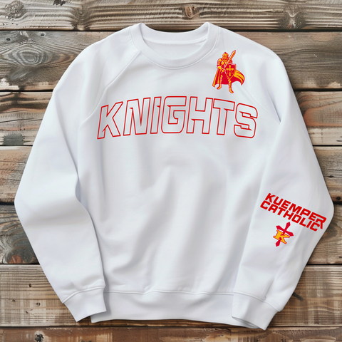 Knights {White} Crew - Youth & Adult