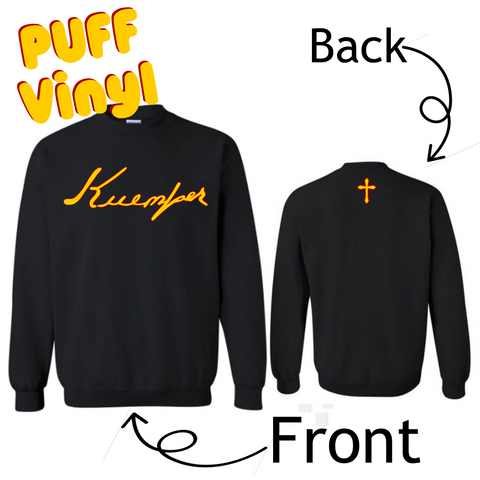 Fr Kuemper Signature Crew Puff Sweatshirt