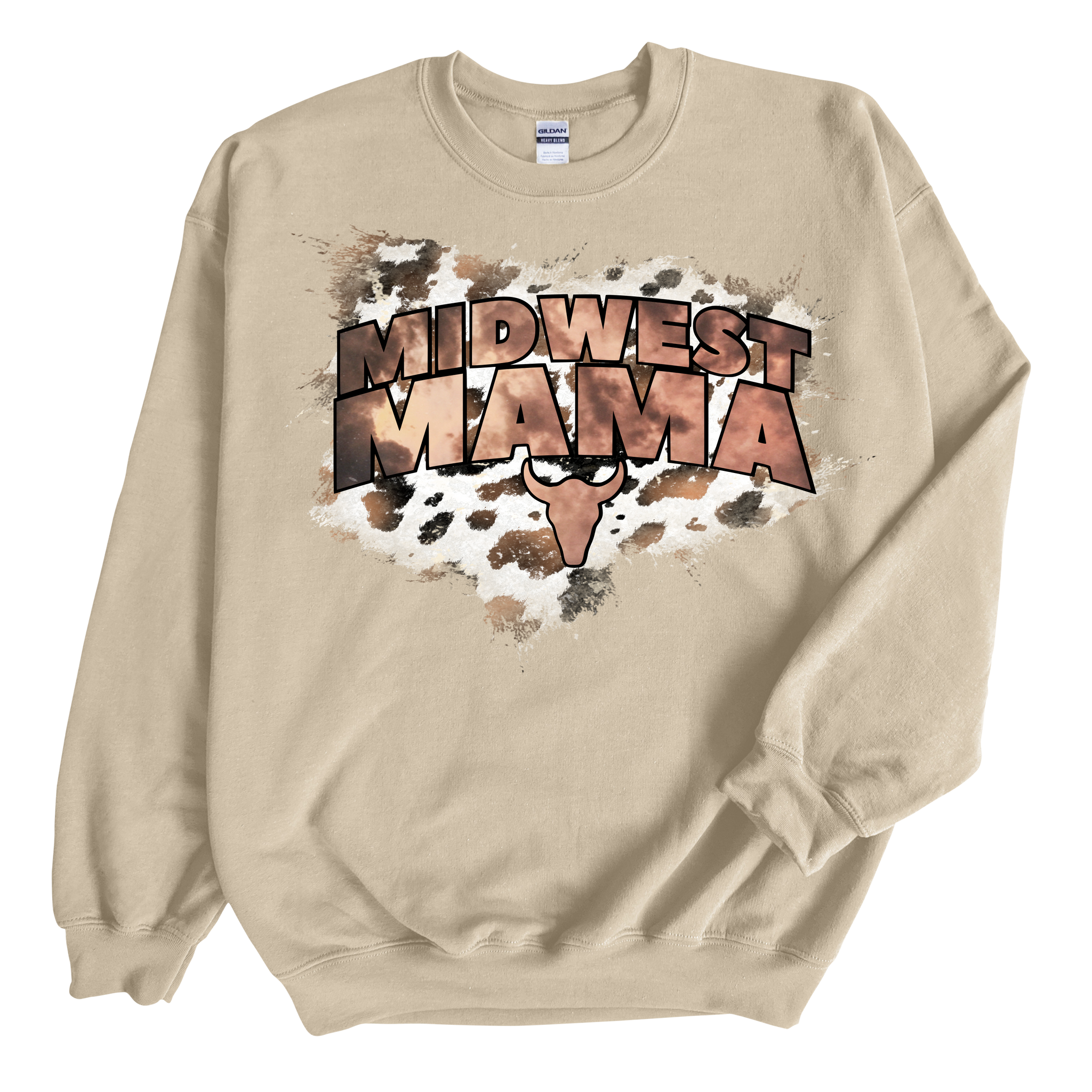 Midwest Mama Crew Sweatshirt.