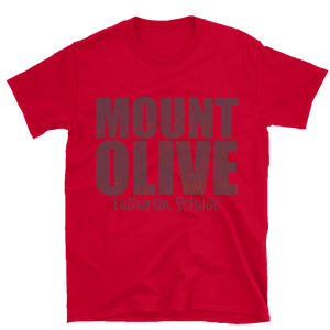 Mount Olive {Distressed RED } T-shirt Toddler - Youth - Adult