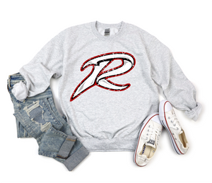 Rockets Distressed Logo (Ash} Tee or Crew