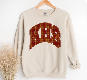 KHS Plaid Crew or Long Sleeve