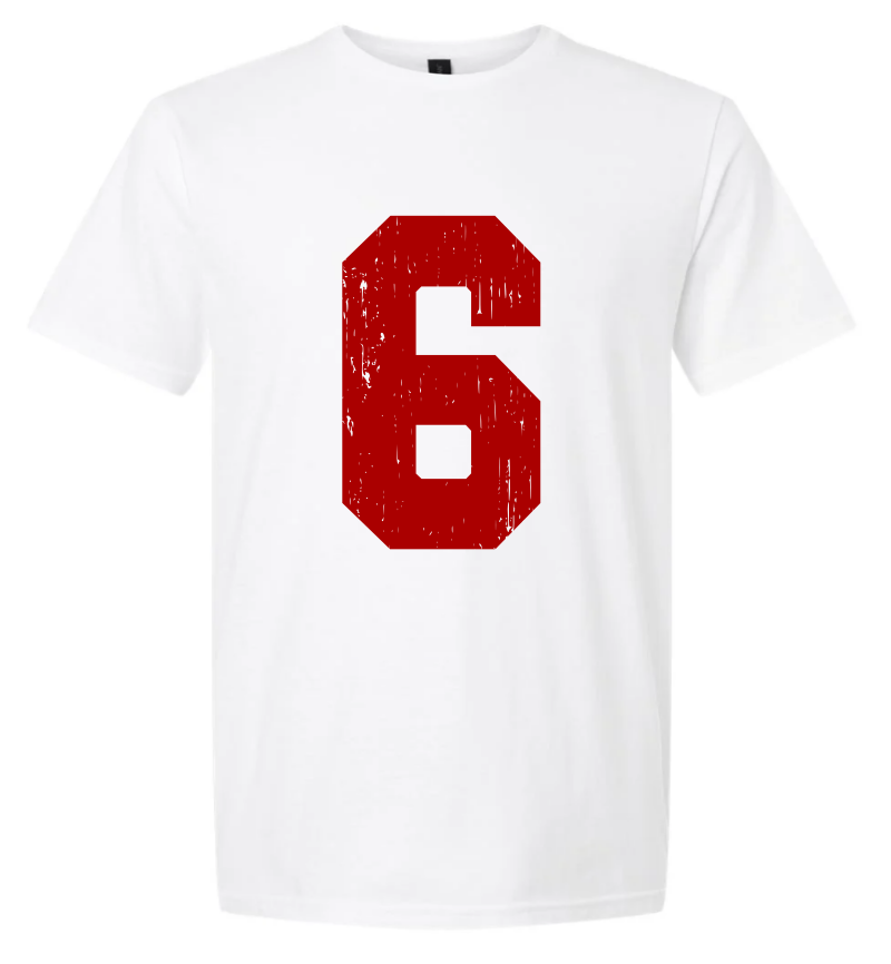 Distress Number Tee