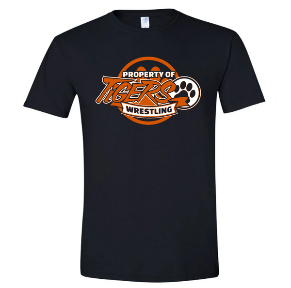 Tiger Wrestling {Black} Hoodie / Tee / Crew