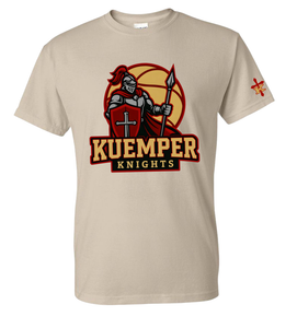 Kuemper Basketball T-shirt - Crew - Hoodie SAND