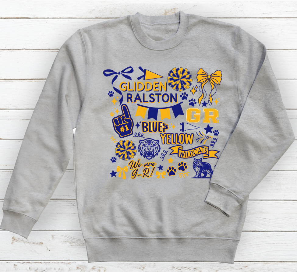 Wildcats BLITZ Crew. Toddler. Youth. Adult.