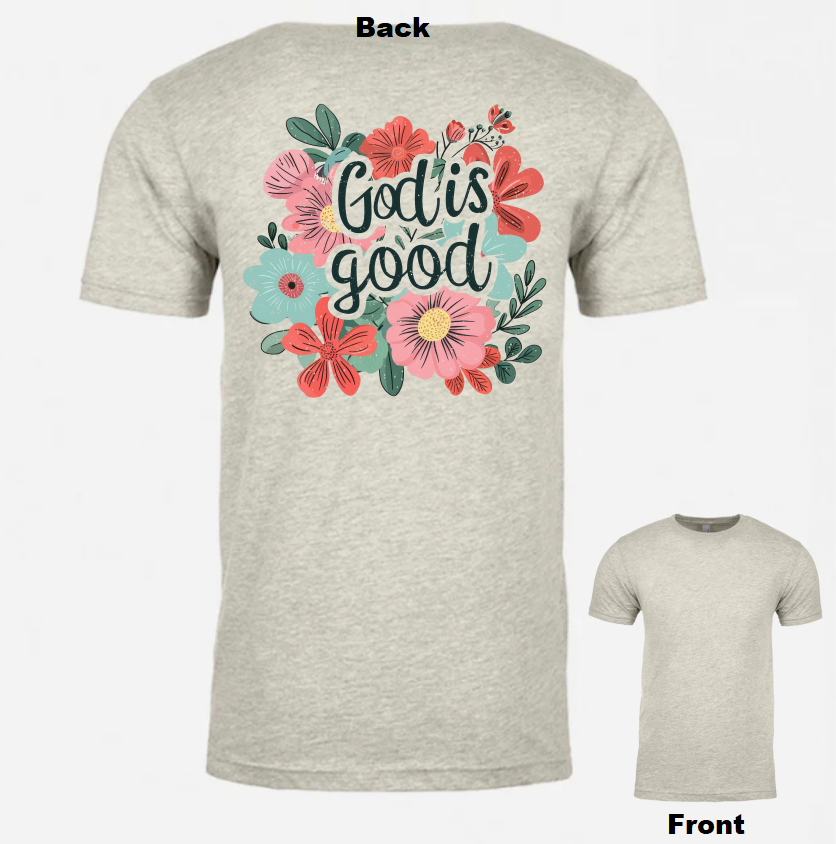 God is Good {Oatmeal} Tee