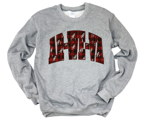 Ar-We-Va Plaid Crew or Long Sleeve