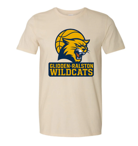 Glidden-Ralston Basketball T-shirt - Crew - Hoodie SAND