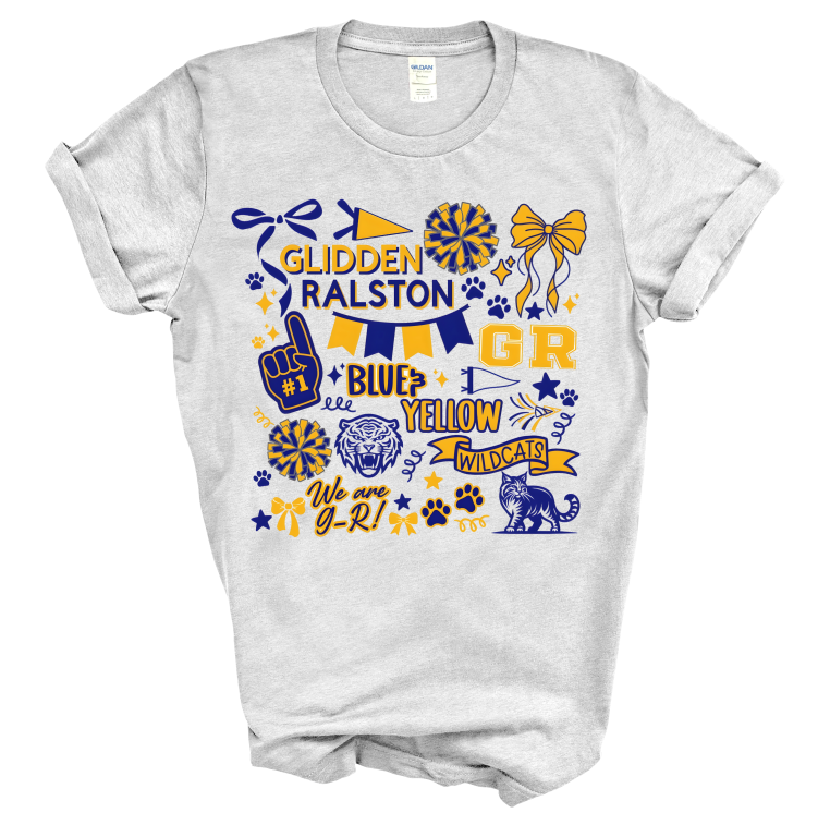 Glidden-Ralston Wildcat Spirit Blitz {Toddler - Youth - Adult}