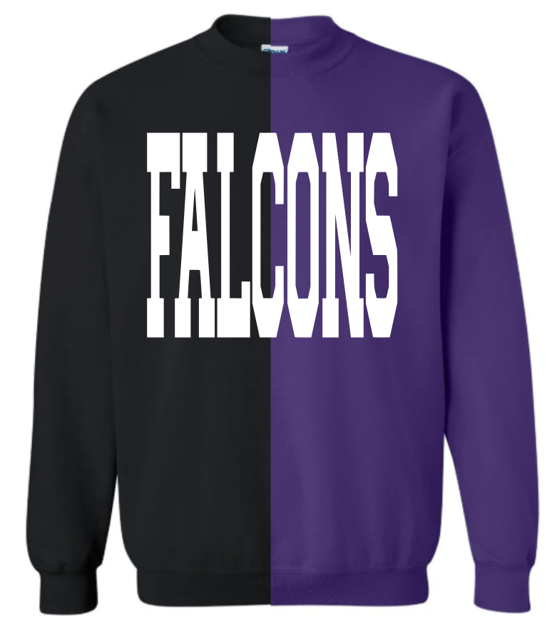 Falcons {Color Block} Purple and Black