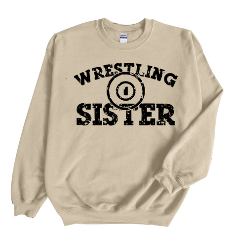 Wrestling Sister {Sand} Crew or Tee