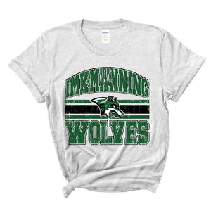 IKM-MANNING Wolves Tee or Crew {Ash}