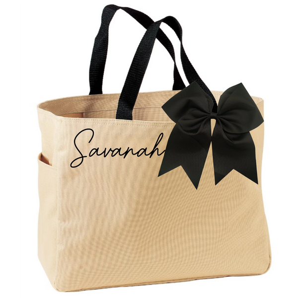 Custom {BOW} Tote bag