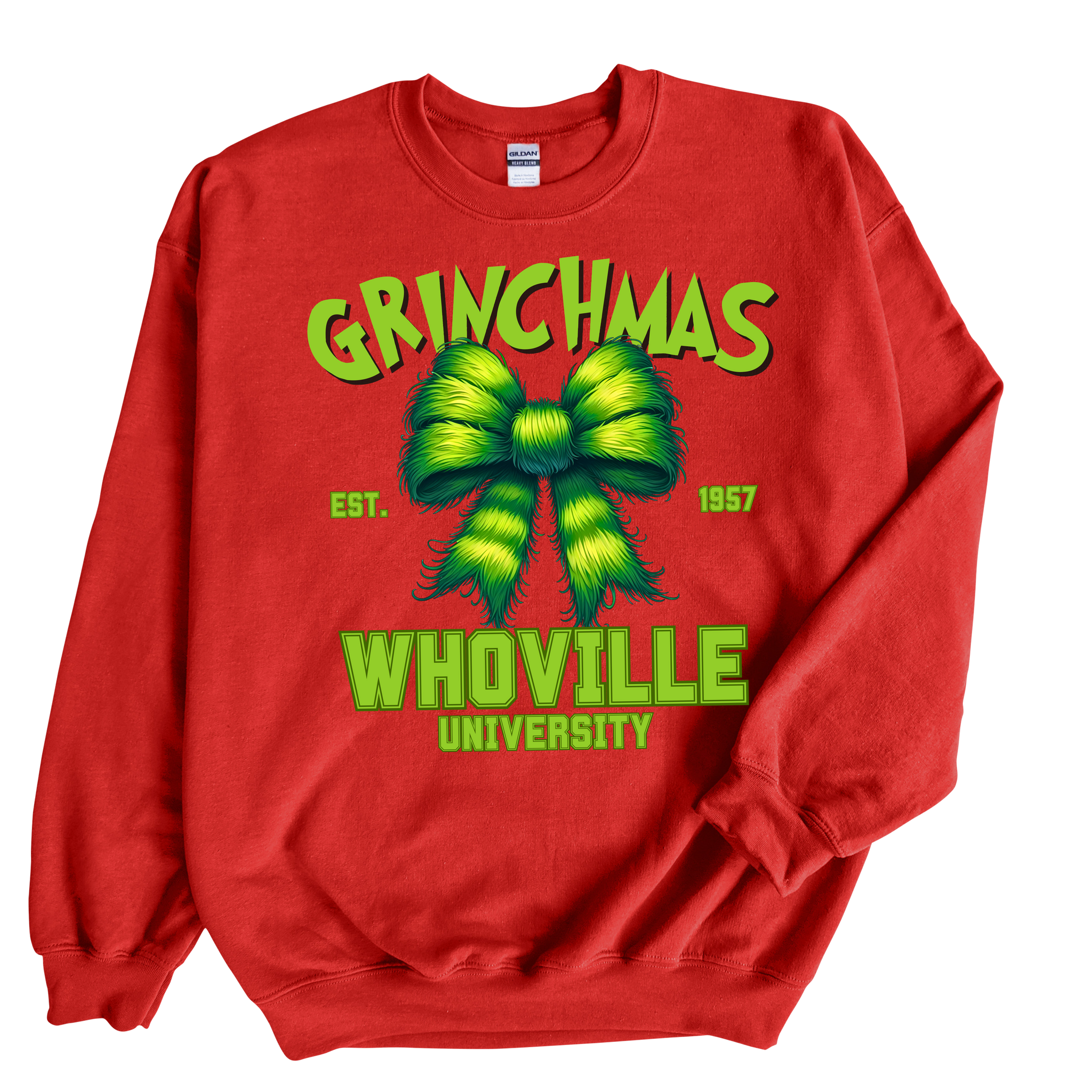 GREEN&RED Whoville {Toddler - Adult} Crew