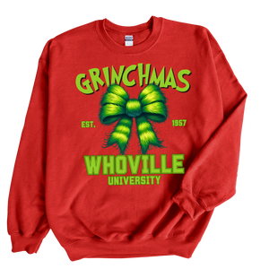 GREEN&RED Whoville {Toddler - Adult} Crew