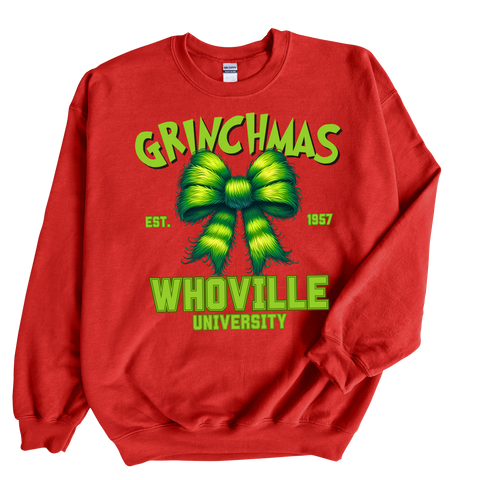 GREEN&RED Whoville {Toddler - Adult} Crew