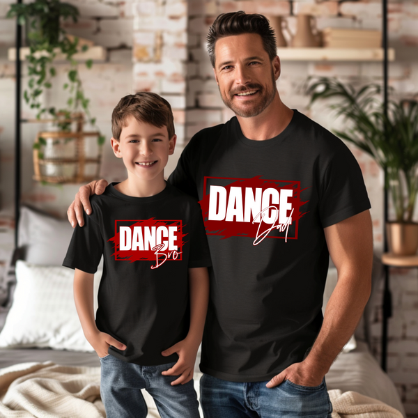 Dance Dad T-Shirt {Red Design}