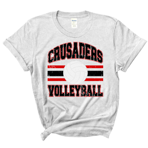 CRUSADER Volleyball Tee or Crew