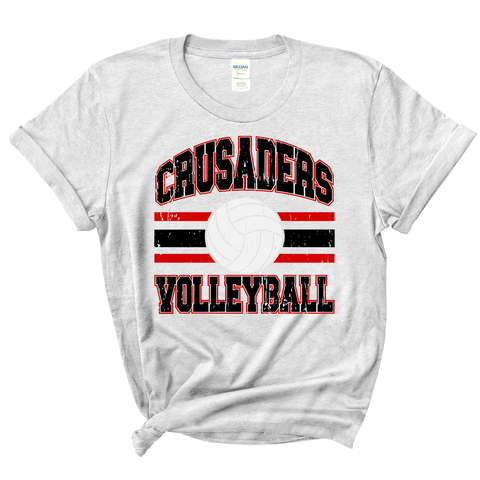 CRUSADER Volleyball Tee or Crew