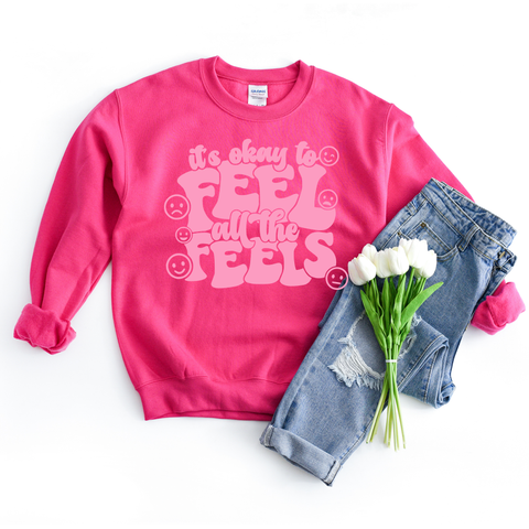 Feel the Feels Crew Sweatshirt