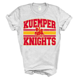 Kuemper Knights Tee or Crew {Ash}