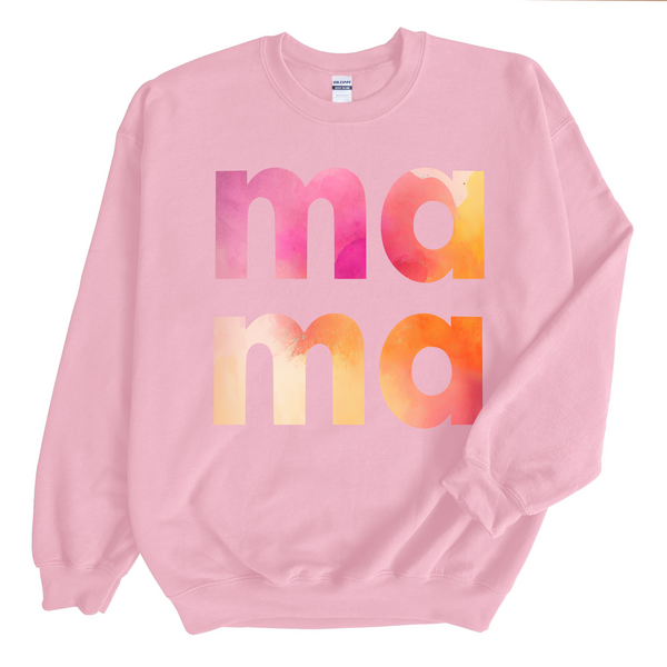 MAMA {Watercolor} Tee or Crew