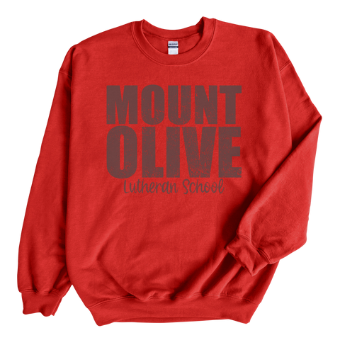 Mount Olive Red Crew