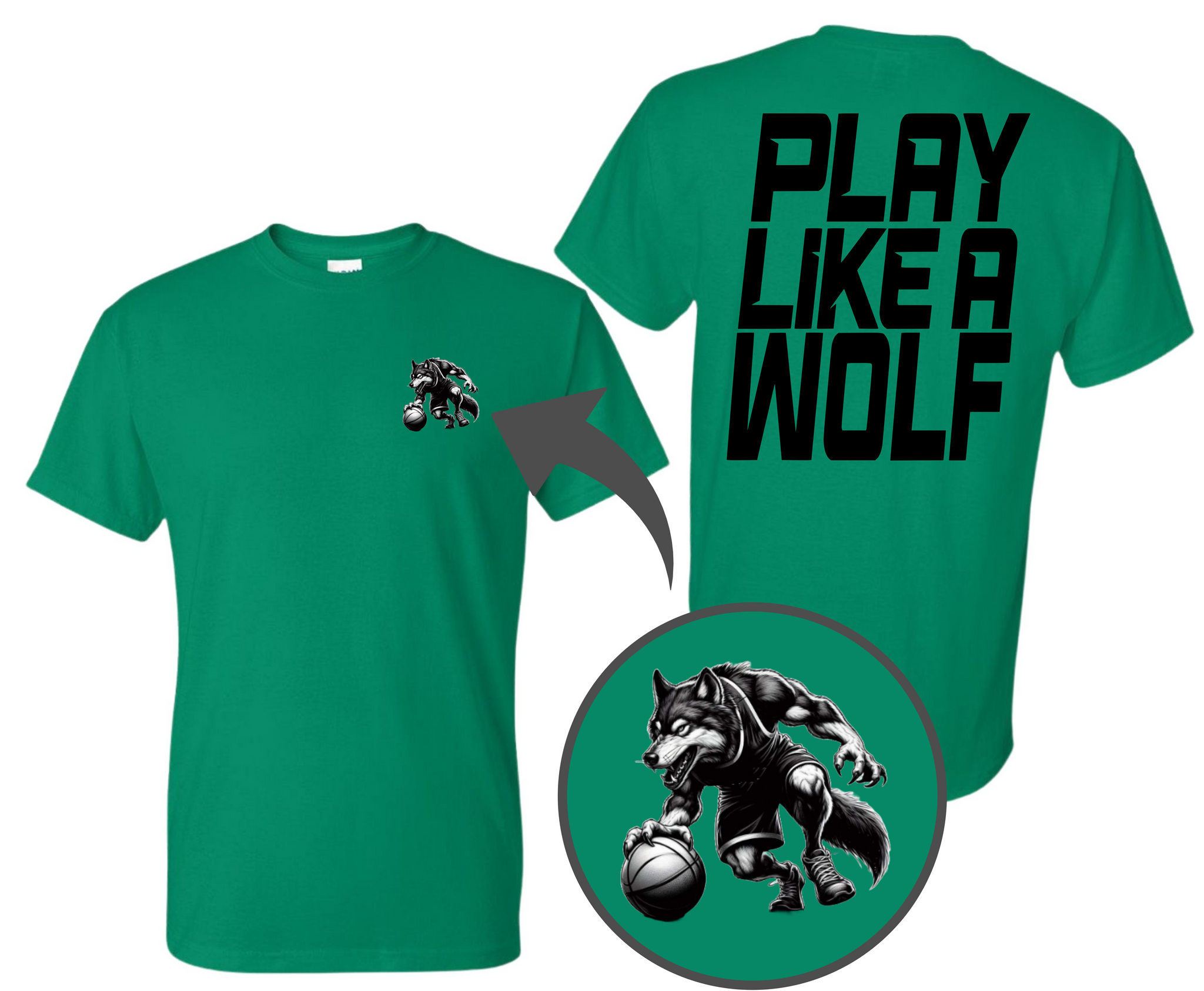 Play like a WOLF {Basketball}